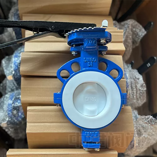 Расщепляемый корпус полностью клапан бабочки с PTFE
